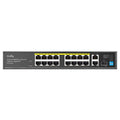 Cudy 16 Port Fast Ethernet PoE 190W 2 Gigabit 1SFP Switch